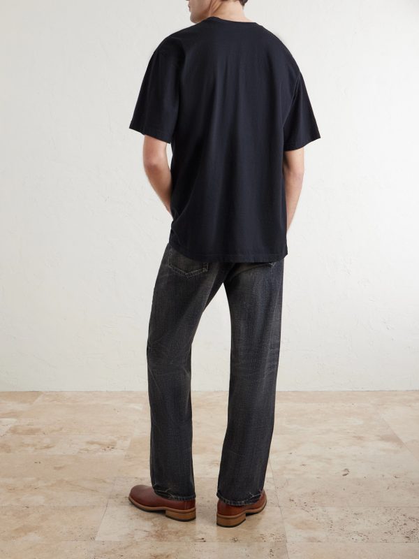 Printed Cotton T-Shirt - BK Printed Cotton T-Shirt - BK