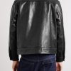 Leather Sports Jacket - BK Leather Sports Jacket - BK
