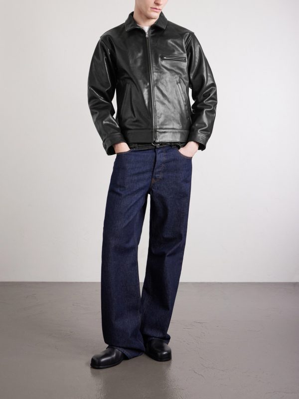 Leather Sports Jacket - OU Leather Sports Jacket - OU