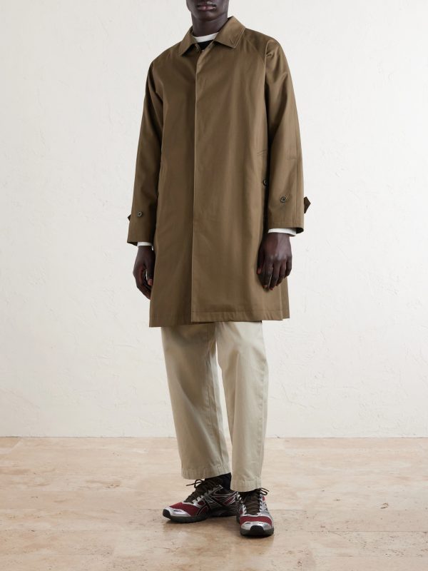 Balcollar Cotton-Gabardine Trench Coat - FR