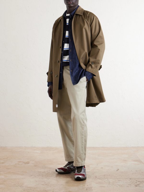 Balcollar Cotton-Gabardine Trench Coat - OU
