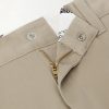 Straight-Leg Twill Trousers - CU