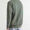 Cotton Pigment Dyed Sweatshirt - BK