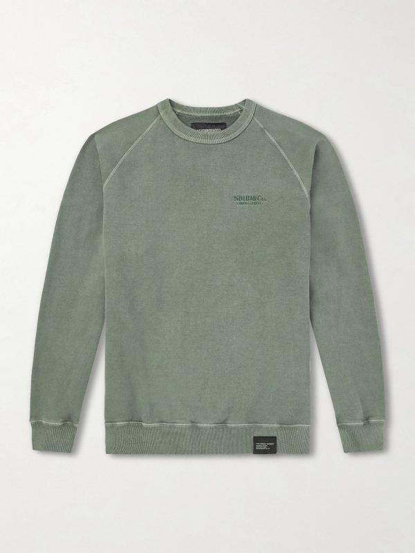 Cotton Pigment Dyed Sweatshirt