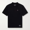 Logo-Appliquéd Embroidered Cotton-Piqué Polo Shirt Logo-Appliquéd Embroidered Cotton-Piqué Polo Shirt