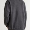 Cotton Pigment Dyed Sweatshirt - BK