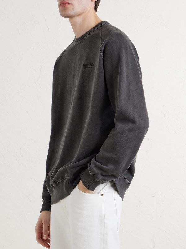 Cotton Pigment Dyed Sweatshirt - FR