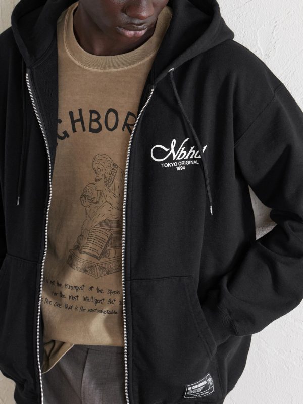Staple Logo-Print Cotton-Fleece Zip-Up Hoodie - CU