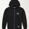 Staple Logo-Print Cotton-Fleece Zip-Up Hoodie