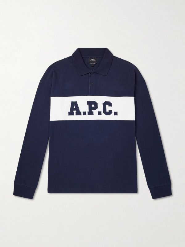 Alexis Logo-Embroidered Cotton-Jersey Polo Shirt Alexis Logo-Embroidered Cotton-Jersey Polo Shirt