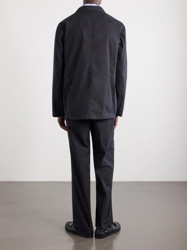 Phil Organic Cotton-Gabardine Blazer - BK Phil Organic Cotton-Gabardine Blazer - BK