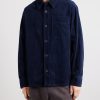 Basile Logo-Embroidered Cotton-Corduroy Shirt - FR Basile Logo-Embroidered Cotton-Corduroy Shirt - FR