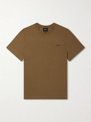 Oliver Logo-Embroidered Cotton-Jersey T-Shirt