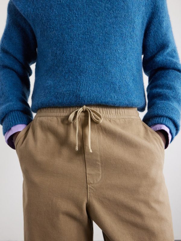 Straight-Leg Cotton-Twill Trouser - CU Straight-Leg Cotton-Twill Trouser - CU