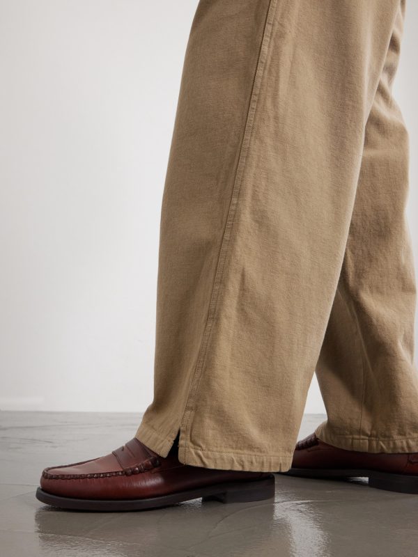 Straight-Leg Cotton-Twill Trouser - E1 Straight-Leg Cotton-Twill Trouser - E1