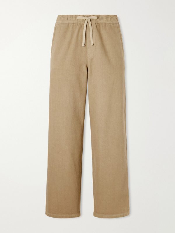 Straight-Leg Cotton-Twill Trouser Straight-Leg Cotton-Twill Trouser