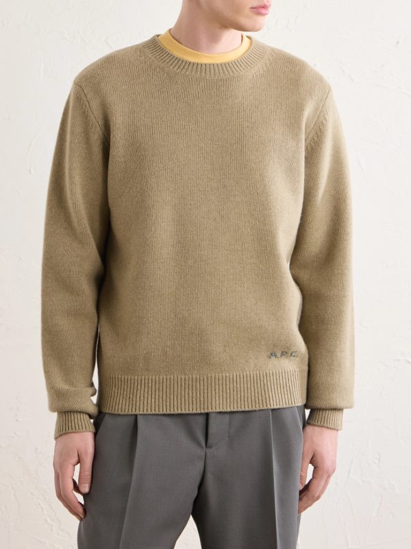Edmond Logo-Intarsia Wool Sweater - FR