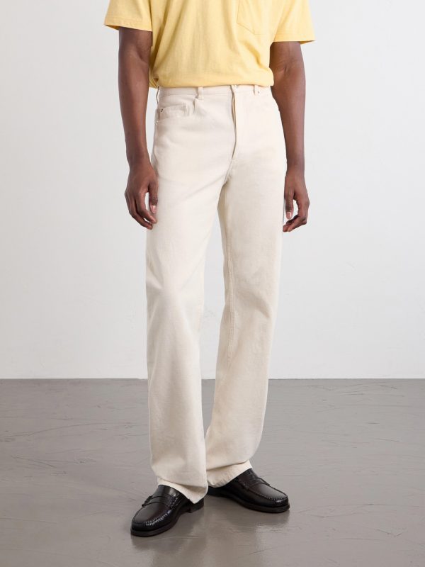 Rescue Straight-Leg Recycled Cotton-Twill Jeans - FR Rescue Straight-Leg Recycled Cotton-Twill Jeans - FR