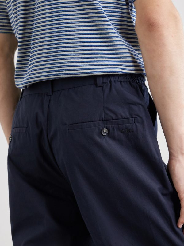 Dylan Straight-Leg Cotton-Poplin Trousers - CU Dylan Straight-Leg Cotton-Poplin Trousers - CU