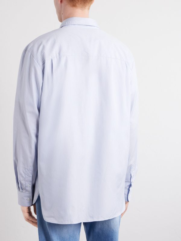 Malo Striped Organic Cotton Shirt - BK