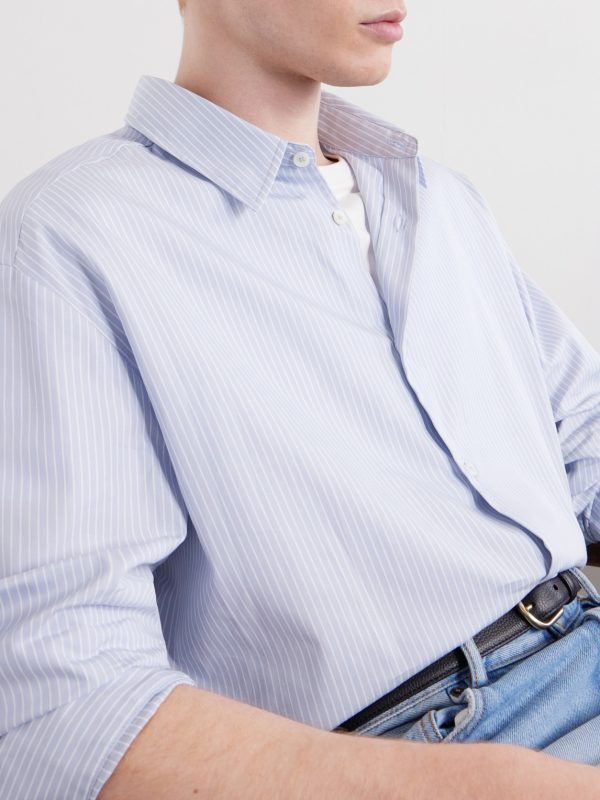 Malo Striped Organic Cotton Shirt - CU