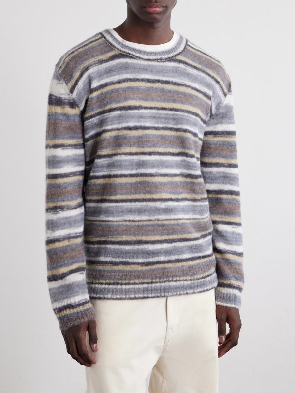 Hector Striped Knitted Sweater - FR