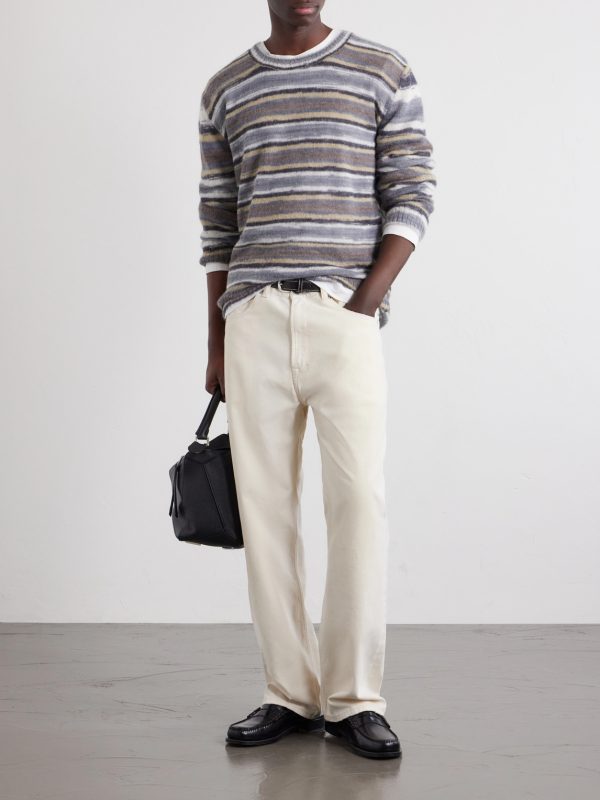 Hector Striped Knitted Sweater - OU