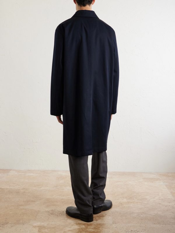 Mac Duras Cotton Mac Coat - BK