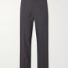 Dylan Straight-Leg Wool-Blend Grain de Poudre Trousers Dylan Straight-Leg Wool-Blend Grain de Poudre Trousers