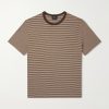 Josh Striped Cotton-Jersey T-Shirt Josh Striped Cotton-Jersey T-Shirt