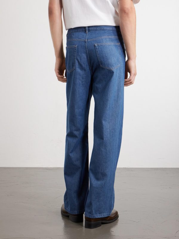 Jean Aaron Straight-Leg Jeans - BK Jean Aaron Straight-Leg Jeans - BK