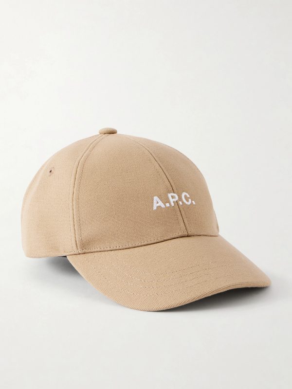 Charlie Logo-Embroidered Cotton-Canvas Baseball Cap
