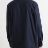 Malo Logo-Embroidered Organic Cotton-Poplin Shirt - BK Malo Logo-Embroidered Organic Cotton-Poplin Shirt - BK