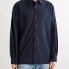 Malo Logo-Embroidered Organic Cotton-Poplin Shirt - FR Malo Logo-Embroidered Organic Cotton-Poplin Shirt - FR