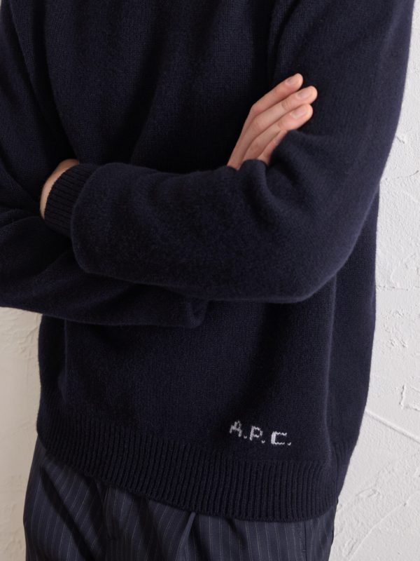 Edmond Logo-Intarsia Wool Sweater - CU Edmond Logo-Intarsia Wool Sweater - CU