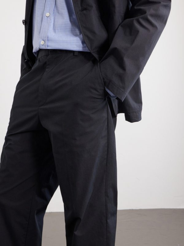 Dylan Straight-Leg Cotton-Poplin Trousers - CU