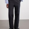 Dylan Straight-Leg Cotton-Poplin Trousers - FR