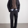 Dylan Straight-Leg Cotton-Poplin Trousers - OU