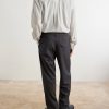 Renato Wide-Leg Pleated Twill Trousers - BK Renato Wide-Leg Pleated Twill Trousers - BK