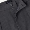 Renato Wide-Leg Pleated Twill Trousers - E1 Renato Wide-Leg Pleated Twill Trousers - E1