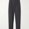 Renato Wide-Leg Pleated Twill Trousers Renato Wide-Leg Pleated Twill Trousers
