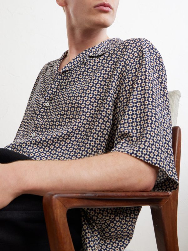 Bennet Printed Crepe de Chine Shirt - CU Bennet Printed Crepe de Chine Shirt - CU