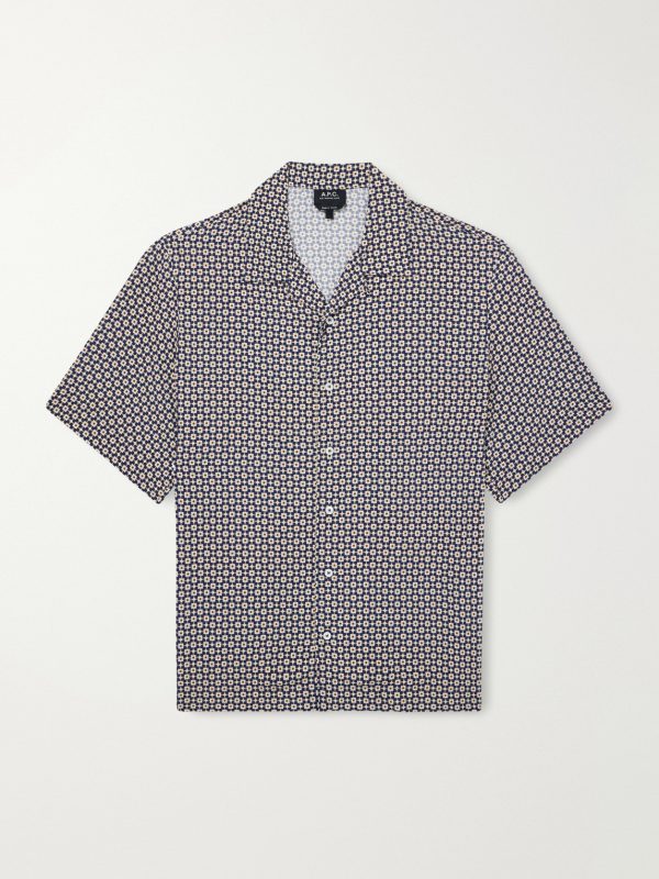 Bennet Printed Crepe de Chine Shirt Bennet Printed Crepe de Chine Shirt