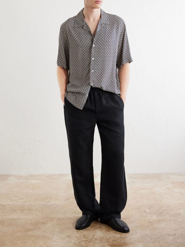 Bennet Printed Crepe de Chine Shirt - OU Bennet Printed Crepe de Chine Shirt - OU