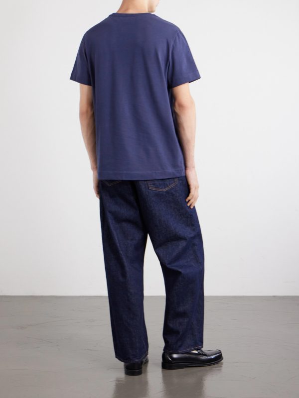 Oliver Logo-Embroidered Cotton-Jersey T-Shirt - BK