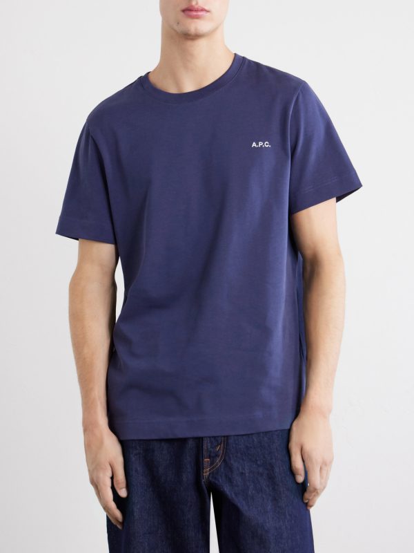 Oliver Logo-Embroidered Cotton-Jersey T-Shirt - FR