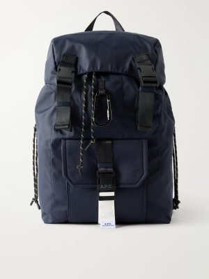 Logo-Print Rip-Stop Shell Backpack Logo-Print Rip-Stop Shell Backpack