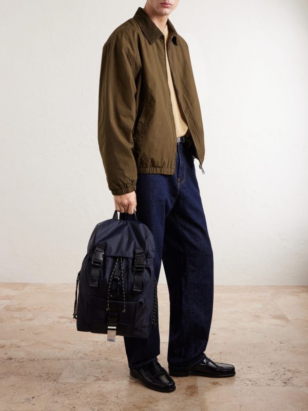 Logo-Print Rip-Stop Shell Backpack - OU Logo-Print Rip-Stop Shell Backpack - OU