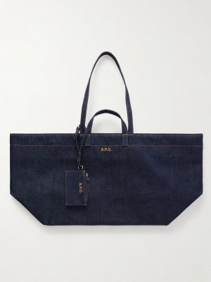 Le Drummer Denim Tote Bag