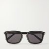 DiorBlackSuit S18U Square Acetate Sunglasses